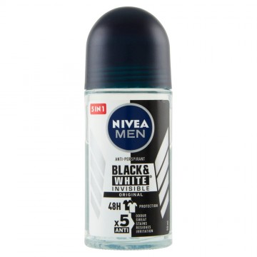NIVEA DEO R-ON B&W ML.50
