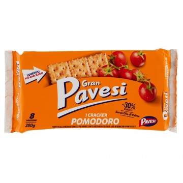 CRACKERS GRAN PAV. POMODORO GR.280