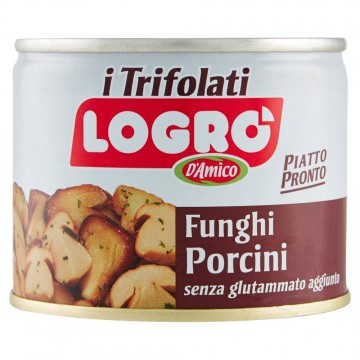 FUNGHI PORCINI TRIFOLATI LOGRO LATT