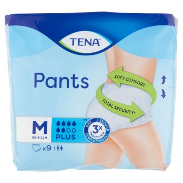 TENA PANTS PLUS MEDIUM PZ.9