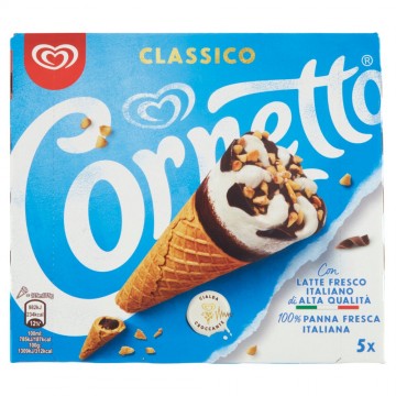 ALGIDA CORNETTO NEW CLASSICO X5