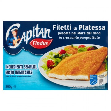FINDUS FILETTI DI PLATESSA IMPANATA GR.250