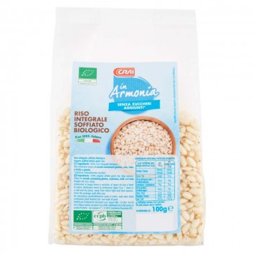 RISO INTEGRALE SOFFIATO CRAI BIO GR.100