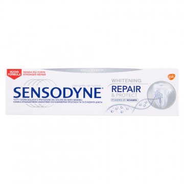 DENT. SENSODYNE RIP.&PR. WHITE ML.75