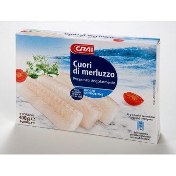 CUORI DI MERLUZZO CRAI NEW GR.400