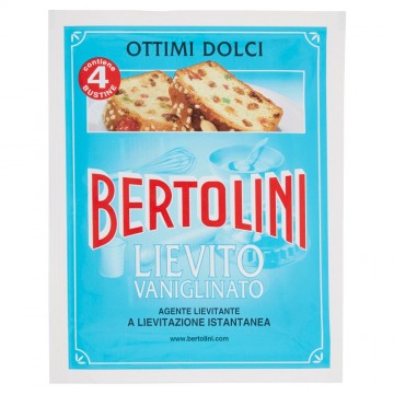 LIEVITO VANIGLIATO BERTOLINI BS. X 4 GR.64