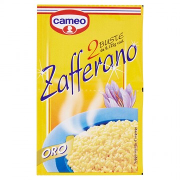 ZAFFERANO CAMEO  2 BUSTE  0,25 GRAMMI