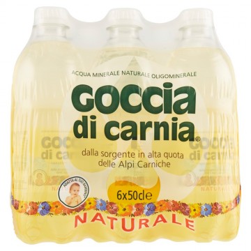 ACQUA GOCCIA DI CARNIA NATUR. X6