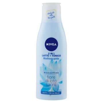 LATTE+TONICO NIVEA 2IN1 VISAGE