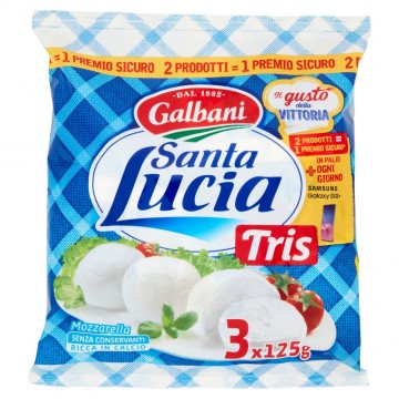 GALBANI MOZZ. S.LUCIA TRIS GR.125X3