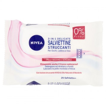SALVIETTE STRUCC.NIVEA DELICAT