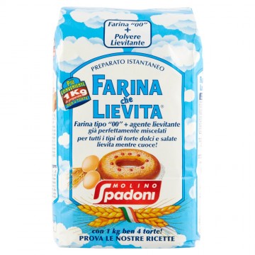 MISCELA FARINA CHE LIEVITA SPADONI KG.1