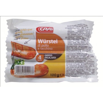 WURST. CRAI MINI PZ. 4 LEGGERO