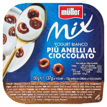 YOGURT MULLER MIX ANELLI AL CIOCC.