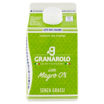 LATTE GRANAROLO SCREM. MAGRO 0% ML.500