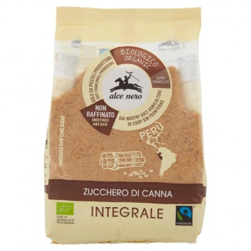 ALCE NERO ZUCCHERO DI CANNA INTEGRALE BIO GR.500