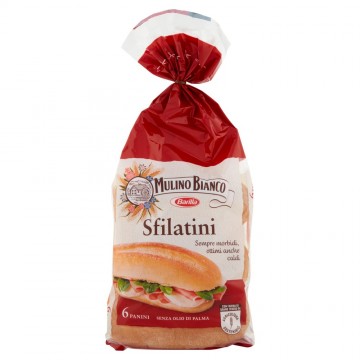 PANE SFILATINI X6 MULINO BIANCO GR.360