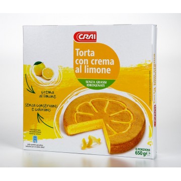 TORTA CRAI CREMA LIMONE  GR.650