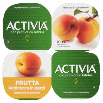 DANONE ACTIVIA PESCA/ALB. X4