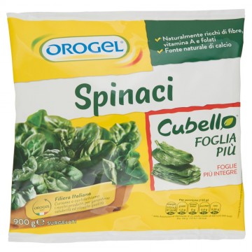 OROGEL SPINACI FOGLIA PIU' GR.900