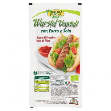 WURSTEL VEGETALI BIO GR.190
