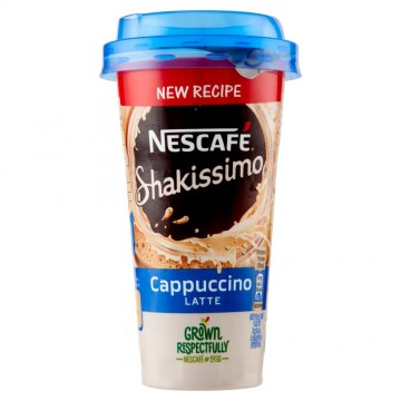 NESCAFE' SHAKE LATTE CAPPUCCINO ML.190