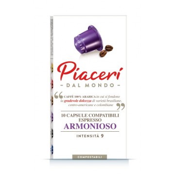 P. MONDO CAPSULE ARMONIOSO X10 COMP. NESPRESSO