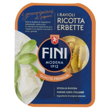 FINI SELEZ. RAVIOLI ERBETTE E RICOTTA GR.250