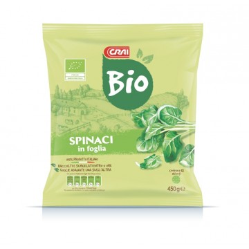 SPINACI SURG. A FOGLIA CRAI BIO GR.450