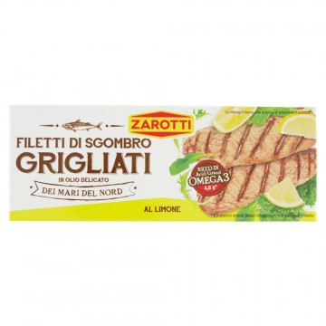FILETTI DI SGOMBRO GRIGLIATI C/LIMONE ZAROTTI GR.120