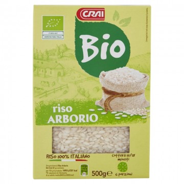 RISO CRAI ARBORIO BIO GR.500