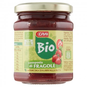 COMPOSTA DI FRAGOLA CRAI BIO GR.240
