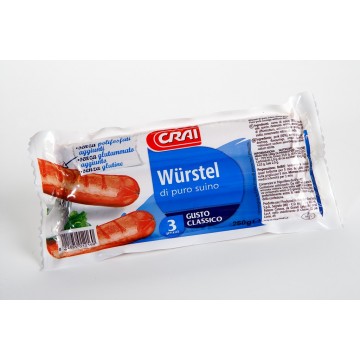 WURSTEL CRAI GRANDI  gr.250