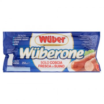WURSTEL WUBERONE SUINO PZ.3 GR.250