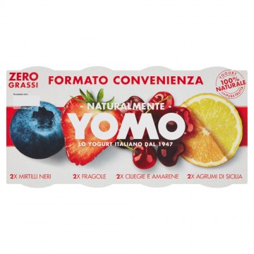 YOG. YOMO ISO 0,1 ASSORTITO GR.125X8