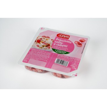 PROSCIUTTO COTTO CRAI CUBETTI GR.70X2