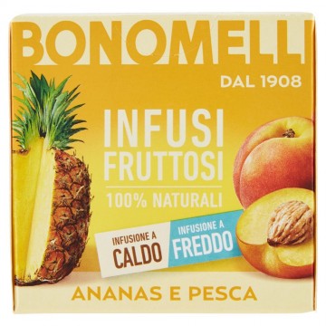 BONOMELLI INFUSI ANANAS PESCA 10 FILTRI