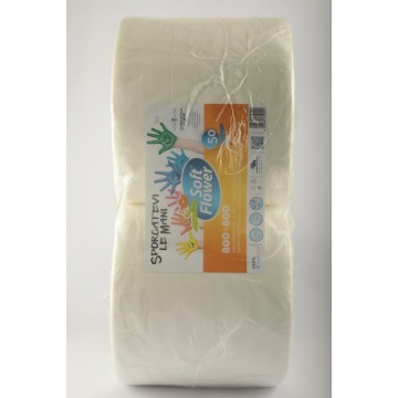 ASCIUGATUT. PROFESS. SOFT FLOWER 800 STR. X2 ROT.