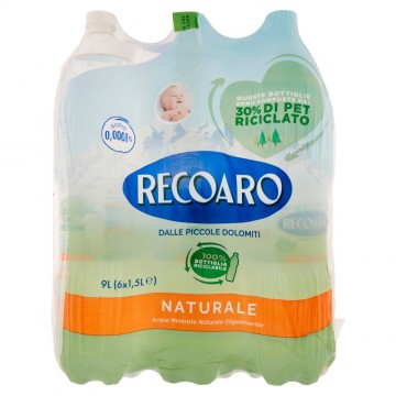 ACQUA RECOARO NATURALE -