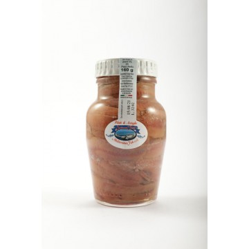 FILETTI DI ACCIUGHE OLIO GIRAS. SCIACCA GR.160