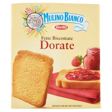 FETTE BISC. M.BIANCO DORATE GR.315