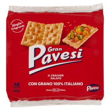 CRACKERS GRAN PAVESI SALATI GR,560
