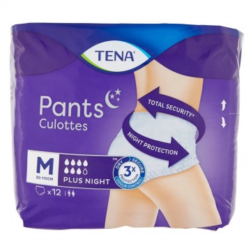 TENA PANTS PLUS NIGHT M PZ.12