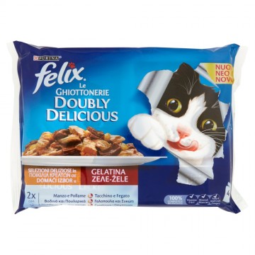 FELIX DOUBLE DEL. CARNE X4