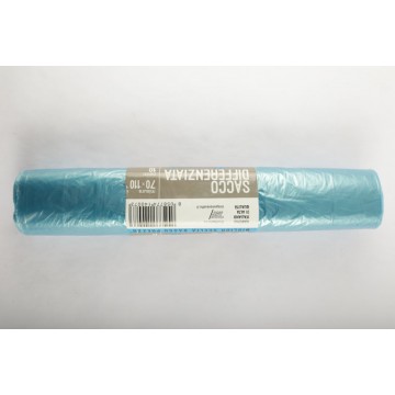 SACCO DIFF. ANTIG. XL AZZURRO LT.110 70X110 PZ.10