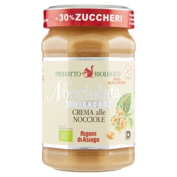 NOCCIOLATA BIANCA RIGONI BIO GR.350
