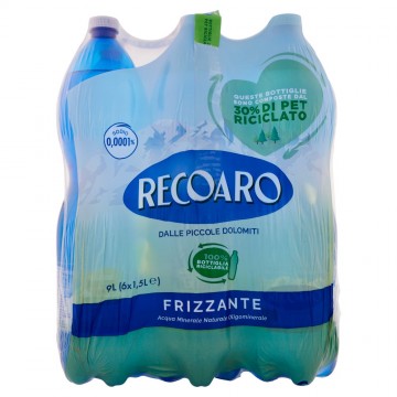 ACQUA RECOARO GASSATA