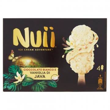 GELATO NUII CIOCC. BIANCO E VANIGLIA GR.268