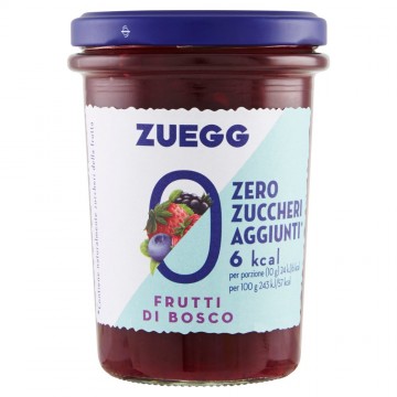 CONF. ZUEGG 0% ZUCCH. FRUTTI DI BOSCO GR.220