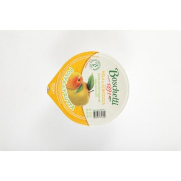 BOSCHETTI POLPA DI FRUTTA MELA/ALBICOCCA GR.100